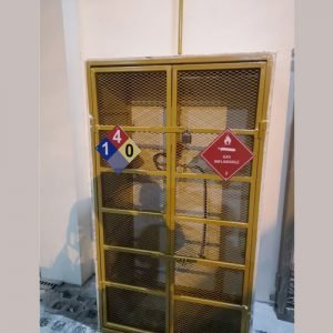 Estructura de seguridad para tanque de Gas